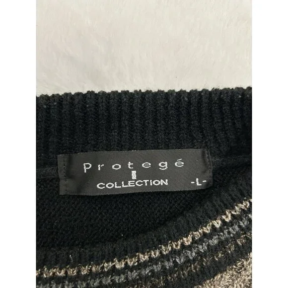 Vintage Protege Collection Mens Sweater Large Coogi Style Biggie Cosby USA Made - Picture 3 of 10